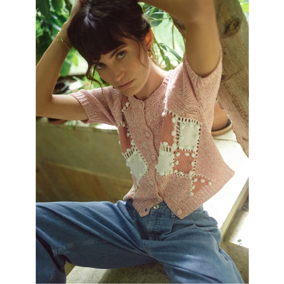 Mos Mosh Elio Knit Cardigan, Peachy